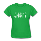 STRONG in Trees - Women's Shirt - bright green