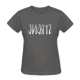 STRONG in Trees - Women's Shirt - charcoal