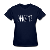 STRONG in Trees - Women's Shirt - navy