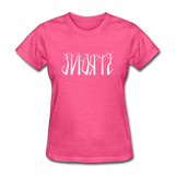 STRONG in Trees - Women's Shirt - heather pink