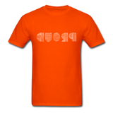 PROUD in Scratched Lines - Classic T-Shirt - orange