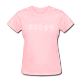 PROUD in Scratched Lines - Women's Shirt - pink