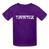 SURVIVOR in Stenciled Characters - Child's T-Shirt - purple