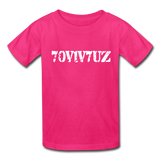 SURVIVOR in Stenciled Characters - Child's T-Shirt - fuchsia