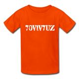 SURVIVOR in Stenciled Characters - Child's T-Shirt - orange