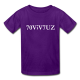 SURVIVOR in Characters & Semicolon - Child's T-Shirt - purple