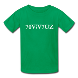 SURVIVOR in Characters & Semicolon - Child's T-Shirt - kelly green