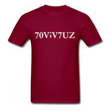 SURVIVOR in Characters & Semicolon - Classic T-Shirt - burgundy