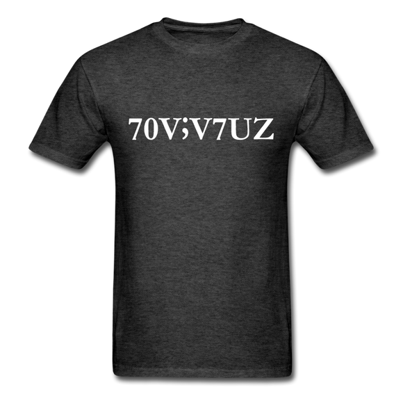 SURVIVOR in Characters & Semicolon - Classic T-Shirt - heather black