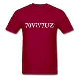 SURVIVOR in Characters & Semicolon - Classic T-Shirt - dark red