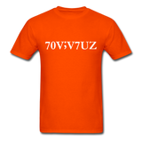 SURVIVOR in Characters & Semicolon - Classic T-Shirt - orange