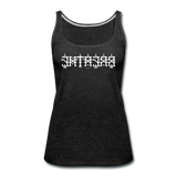 BREATHE in Temples - Premium Tank Top - charcoal gray