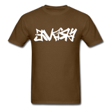BRAVE in Graffiti - Classic T-Shirt - brown