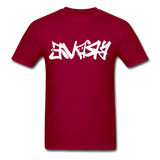 BRAVE in Graffiti - Classic T-Shirt - dark red