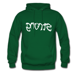 STRONG in Tribal Characters - Adult Hoodie - forest green