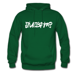 STRONG in Graffiti - Adult Hoodie - forest green