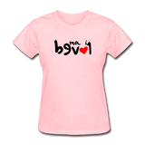 LOVED in Drawn Characters - Women's Shirt - pink
