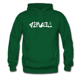 LOVED in Graffiti - Adult Hoodie - forest green
