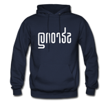 STRONG in Abstract Lines - Adult Hoodie - navy