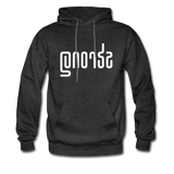 STRONG in Abstract Lines - Adult Hoodie - charcoal gray