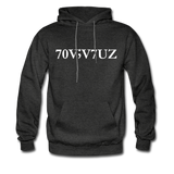 SURVIVOR in Characters & Semicolon - Adult Hoodie - charcoal gray