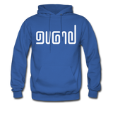 BRAVE in Abstract Lines - Adult Hoodie - royal blue