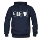 BRAVE in Abstract Lines - Adult Hoodie - navy