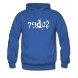 SOBER in Typed Characters - Adult Hoodie - royal blue