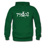 SOBER in Typed Characters - Adult Hoodie - forest green