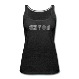 Women’s Premium Tank Top - charcoal gray