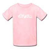 LOVED in Graffiti - Child's T-Shirt - pink