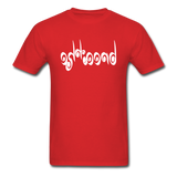 BREATHE in Curly Characters - Classic T-Shirt - red