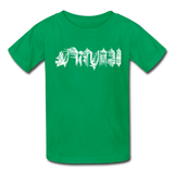 BEAUTIFUL in Scratch Characters - Child's T-Shirt - kelly green