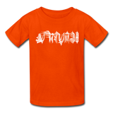 BEAUTIFUL in Scratch Characters - Child's T-Shirt - orange