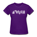 BEAUTIFUL in Scratch Characters - Women's Shirt - purple
