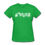 BEAUTIFUL in Scratch Characters - Women's Shirt - bright green