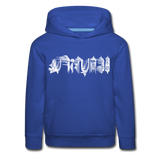 BEAUTIFUL in Scratch Characters - Children's Hoodie - royal blue
