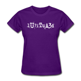BEAUTIFUL in Typed Characters - Women's Shirt - purple