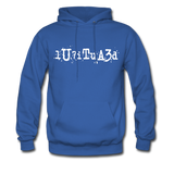 BEAUTIFUL in Typed Characters - Adult Hoodie - royal blue