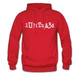 BEAUTIFUL in Typed Characters - Adult Hoodie - red