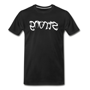 STRONG in Tribal Characters - Organic Cotton T-Shirt - black