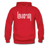 PROUD in Abstract Lines - Adult Hoodie - red