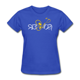 SOBER in Butterfly & Abstract Characters - Women's Shirt - royal blue