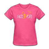SOBER in Butterfly & Abstract Characters - Women's Shirt - heather pink