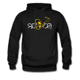 SOBER in Butterfly & Abstract Characters - Adult Hoodie - black