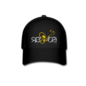 SOBER in Butterfly & Abstract Characters - Baseball Cap - black