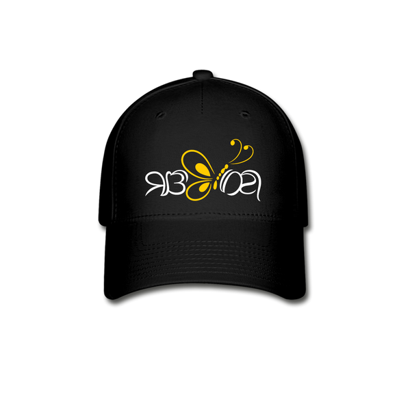 SOBER in Butterfly & Abstract Characters - Baseball Cap - black