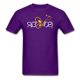 SOBER in Butterfly & Abstract Characters - Classic T-Shirt - purple