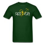 SOBER in Butterfly & Abstract Characters - Classic T-Shirt - forest green