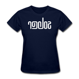 SOBER in Abstract Lines - Women's Shirt - navy